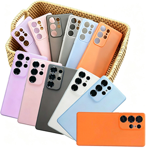 Coques de téléphone en TPU colorées transparentes antichoc de haute qualité pour Samsung 21 22 23 24 25 26 <span class=keywords><strong>Ultra</strong></span>, Edge, plusieurs modèles de téléphone - Product Image 1