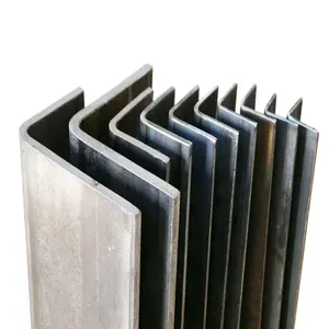 Suppliers hot selling 50x50mm equal or unequal mild steel angle iron bar q235 equivalent grade steel angle