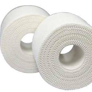 Cinta de Soporte para Dedos y Rodillas de Algodón Transpirable de Alta Resistencia con Diseño en Zigzag, Fácil de Rasgar, con Logotipo Personalizado, para Deportes, Fitness y Seguridad - Product Image 1
