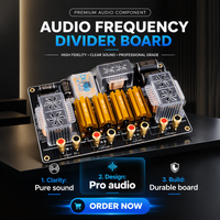 Diviseur de fréquence en cuivre YE4228G, réseau de crossover audio 2 voies pour haut-parleurs, 2200W, 15-18 pouces, 1 aigus/2 graves, pour accessoires de haut-parleurs