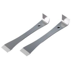 Barre à levier en acier inoxydable Longfa, forme en L, extrémité en forme de ciseau, pour le travail du bois et la réparation des cadres de portes - Product Image 1