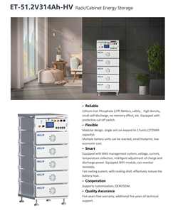グロワット高電圧ハウス家庭用リチウム電池スタックソーラーセット電力エネルギー貯蔵システム50Kw 100Kw 71Kwh 114Kwh <span class=keywords><strong>60</strong></span> <span class=keywords><strong>Kw</strong></span> 70Kw - Product Image 5