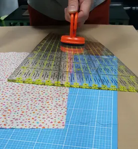 Mango de regla de herramientas de costura DIY (fuerte adsorción) para regla de retales acolchados