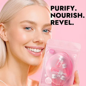 Minyak penghapus riasan wajah portabel kapsul IMU, minyak pembersih Anti Penuaan, Revitalizer kulit, pelembap wajah lembut, perjalanan - Product Image 2