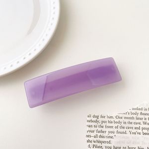 Acetate Rectangle Hair Clip Colorful Vintage Barrette Nonslip Hair <b>Accessory</b> for Daily Party <b>Wedding</b> - Product Image 4