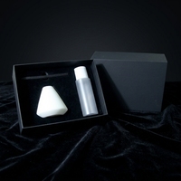 CH Wholesale Coffret cadeau d'huiles d'aromathérapie en céramique, diffuseur de parfum en céramique à bâtonnets parfumés personnalisés, ensemble en boîte cadeau avec récipient en céramique