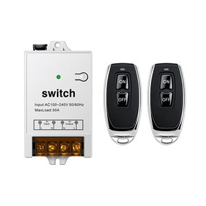 Interrupteur sans fil haute puissance AC 220V 30A, télécommande RF 433, utilisé pour le contrôle des systèmes d'irrigation agricole et d'éclairage - Product Image 1