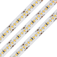 Lampu Strip LED fleksibel tahan air, lampu tali 5/10m cahaya strip LED SMD3528 putih siang-sempurna untuk dekorasi luar ruangan