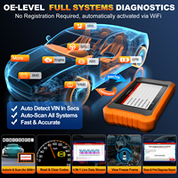 Launch CRE 2,0 OBD2 Lector de código Sistema completo Herramienta de escaneo bidireccional para Toyota Engine Analyzer Herramienta de diagnóstico para automóviles