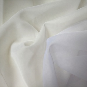 Giá rẻ 45gsm Trọng lượng nhẹ Polyester đồng bằng Terylene vải cho <span class=keywords><strong>Sheer</strong></span> rèm và Voile rèm - Product Image 1
