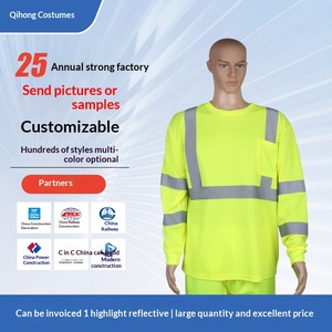 เสื้อกั๊กสะท้อนแสง QH ANSI ระดับ 2 สำหรับวิ่งกลางคืน แห้งเร็ว ซึมซับเหงื่อ ปรับแต่งได้ - Product Image 5