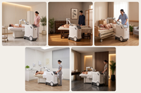 Robot de massage intelligent ZCH à tête unique avec positionnement visuel IA et planification automatique des trajets pour salons de beauté, spas et hôtels