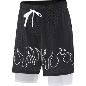 Pantalones Cortos de Baloncesto Personalizados para Hombre, de Secado Rápido, con Bolsillos, Estampado por Sublimación, Ropa Deportiva Urbana, Pantalones Cortos Deportivos para Correr - Product Image 4