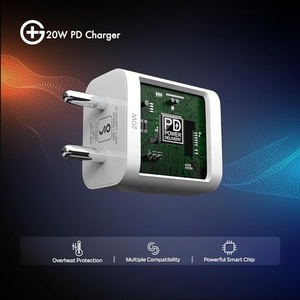อะแดปเตอร์ชาร์จเร็วแบบเสียบผนัง EU US รองรับหัวชาร์จคู่ USB Type C PD 20W สำหรับโทรศัพท์มือถือ - Product Image 5