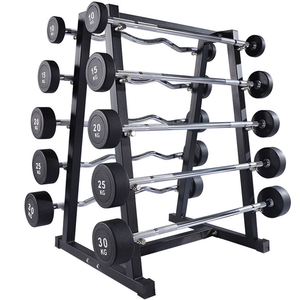 <strong>Barbell</strong> <strong>with</strong> <strong>Weights</strong> <strong>Barbell</strong> Set High Quality Home Gym Fitness Equipment Different <strong>Weight</strong> Fixed Straight EZ Curl Steel <strong>Barbell</strong> - Product Image 4