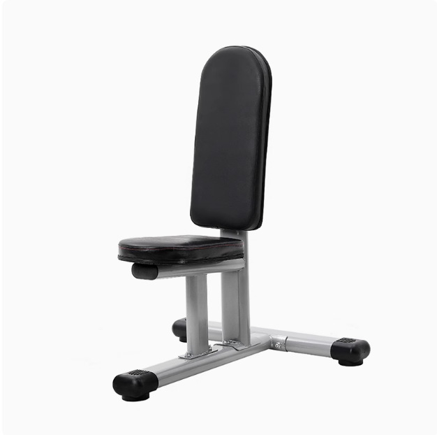 Black right-angle stool