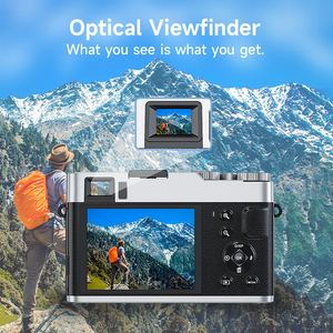 Caméra de cinéma numérique jetable professionnelle 48MP 4K film DSLR sans miroir avec chaussure chaude pour la <span class=keywords><strong>photographie</strong></span> - Product Image 6