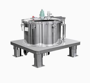 Mesin pemisah keranjang, mesin pemisah keranjang sentrifugal Filter datar industri dengan Motor untuk pemrosesan jus sentrifugal - Product Image 2