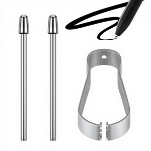 Puntas de Repuesto para Lápiz Óptico de Precisión, Puntas de Aleación de Titanio Compatibles con el Lápiz Óptico <span class=keywords><strong>S</strong></span> <span class=keywords><strong>Pen</strong></span> <span class=keywords><strong>Tab</strong></span> S7/<span class=keywords><strong>S8</strong></span>/S9 EMR, de Larga Duración - Product Image 1