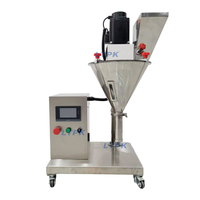 Machine de remplissage semi-automatique à vis sans fin LT-690 pour poudres, petite remplisseuse électrique pour épices, café, lait en poudre, bouteilles, bocaux, boîtes
