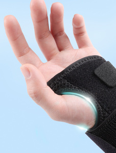 Muñequera de compresión ajustable para férula de mano <span class=keywords><strong>derecha</strong></span> e izquierda para <span class=keywords><strong>artritis</strong></span>, esguinces, alivio del dolor, muñequera de soporte de verano - Product Image 3
