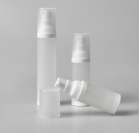 15ml 30ml 50ml En Plastique De Fabrication de Bouteille de Pompe Airless Sérum Distributeur de Pompe À Lotion Vide Airless Bouteille