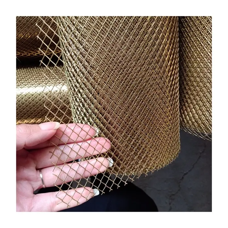 High Quality Aluminum Galvanized Steel Micro Gutter Guard Mesh Expanded Metal Mesh