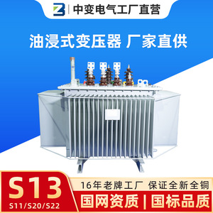Transformador Trifásico Sumergido en Aceite Zhongbian Electric S13 de 315, 630, 800 y 1250 kVA para Distribución de Energía con Certificación CE - Product Image 5