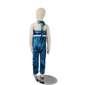 Combinaison une pièce en velours épais sans manches pour filles, collection automne-hiver, en tissu tricoté - Vente en gros AC-5 - Product Image 4