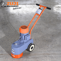 Nouvelle Meuleuse à Terrazzo ZUJI SM250 Haute Vitesse 380V 3KW Plaque de Meulage 250mm Refroidie par Eau Semi-Automatique Haute Efficacité pour Béton