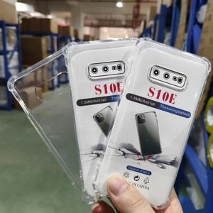 ฝาครอบโทรศัพท์ TPU ใสสำหรับ Samsung S20เคสโทรศัพท์มือถือโปร่งใสเป็นพิเศษ <span class=keywords><strong>FE</strong></span> สำหรับ Samsung <span class=keywords><strong>S7</strong></span>ขอบ S8 S9 S10 PLUS - Product Image 5