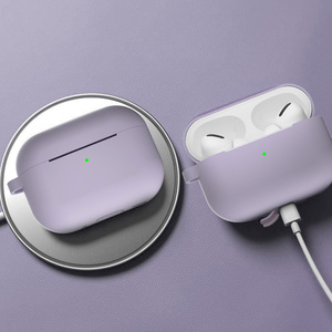 Para <span class=keywords><strong>Airpods</strong></span> <span class=keywords><strong>Pro</strong></span> 2nd Generation Case Funda de silicona para auriculares Fundas protectoras para Air Pods <span class=keywords><strong>PRO</strong></span> 2 con gancho - Product Image 3
