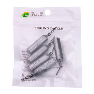 Hengjia métal longue ligne poids de pêche forme de cylindre poids de tir en vrac plombs de <span class=keywords><strong>plomb</strong></span> pour la pêche en rivière chine - Product Image 6