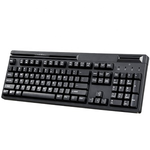 Teclado de Membrana Estándar de 104 Teclas con Tarjeta Inteligente y Magnética para Teclado Programable de Membrana con Función Inteligente - Product Image 1