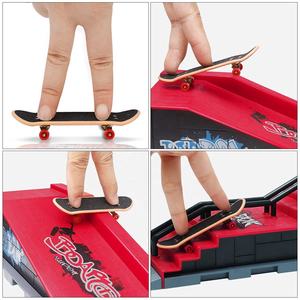 Kit de <span class=keywords><strong>Skate</strong></span> <span class=keywords><strong>Park</strong></span> con logotipo personalizado, rampa de dedo para monopatín profesional, para Parque - Product Image 2