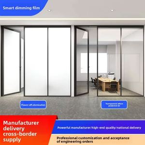 Smart Electric Control <b>Privacy</b> Film for Glass,Switchable Frosted <b>Window</b> Tint for Office Partition,Bathroom Door PDLC - Product Image 5