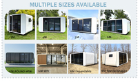 Cabine de couchage modulaire préfabriquée moderne de 4 m certifiée CE, type Apple Cabin, pour hôtel