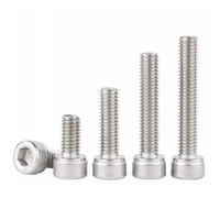 Vis à tête hexagonale en acier au carbone, acier inoxydable, zinguées, vis Allen M5-M12 classe 10.9