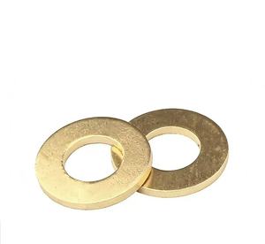 Rondelles plates en laiton de qualité supérieure, anti-corrosion, pour machines industrielles, différentes tailles pour boulons et vis - Product Image 6
