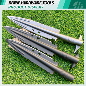 Trung Quốc Nhà sản xuất tất cả thép làm vườn xẻng đa chức năng sắt Harpoon MN thép kim loại sắc nét mũi nhọn - Product Image 6