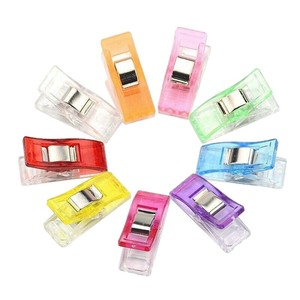 Clips Multiusos de Plástico para Coser y Unir Telas, Clips Coloridos para Sujetar Telas y Manualidades, Crochet - Product Image 4