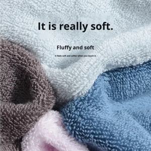 Serviettes de bain <span class=keywords><strong>Grace</strong></span> Luxury en coton uni, douces, épaisses, absorbantes, ne perdent pas de poils ni de couleur, certifiées OEKO-TEX - Product Image 6