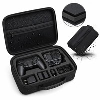 Estuche de Viaje Personalizado para Cámara, Audífonos y Control de Videojuegos, Impermeable, Duradero, de EVA, con Cierre Seguro, Diseño Portátil, Protección a Prueba de Golpes