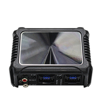 Amplificateur de voiture 6 canaux classe AB avec module DSP intégré, puissance maximale 4x100W, réponse en fréquence 10Hz-30kHz, haut-parleur audio, subwoofer