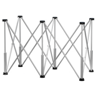 Table en acier inoxydable en alliage d'aluminium opération multifonctionnelle Table de travail du bois pliable Spider Leg Workbench