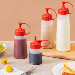 Distributeur universel de sauces pour cuisine, rouge, 1 pièce, lavage à la main uniquement, pour le stockage d'huile, de vinaigre et de sauces - Product Image 2