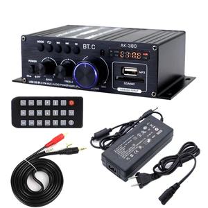 Amplificador de <span class=keywords><strong>Audio</strong></span> TDA7377 Chip AK-380 con Puerto USB, Gran Potencia 40Wx2, Amplificador de <span class=keywords><strong>Audio</strong></span> Americano para Auto, Hogar y Fiestas - Product Image 1