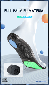 Sol dalam olahraga uniseks, menyerap keringat <span class=keywords><strong>Anti</strong></span> selip lengkungan dukungan PORON menyerap guncangan <span class=keywords><strong>Anti</strong></span> torsi PU GEL sisipan sepatu - Product Image 5