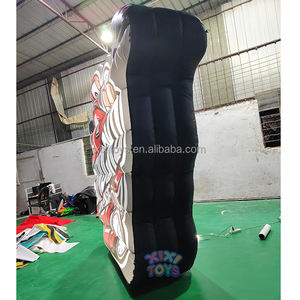 XIXI TOYS Custom 3M <span class=keywords><strong>H</strong></span> Pared de cartelera inflable con diseño de globo para eventos al aire libre Fiestas Festivales y DJ Telón de fondo - Product Image 4