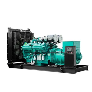 Generator listrik Diesel 600 KW, tanaman daya Vlais Super senyap, set Generator genset listrik Diesel dengan perubahan otomatis atas saklar